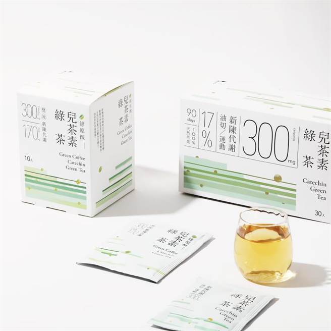 发现茶「绿原酸x儿茶素绿茶」让儿茶素绿茶再加入咖啡中的「绿原酸」维持身体机能。（发现茶提供）