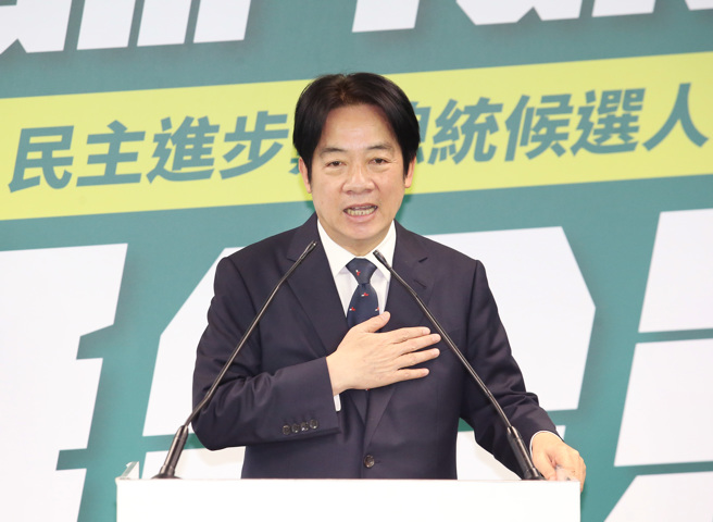 民进党主席赖清德备战2024总统大选。（资料照,范扬光摄）