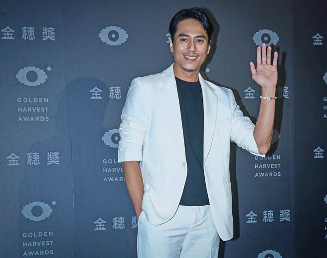 庄凯勛担任「第45届金穗奖颁奖典礼」颁奖嘉宾。（粘耿豪摄）