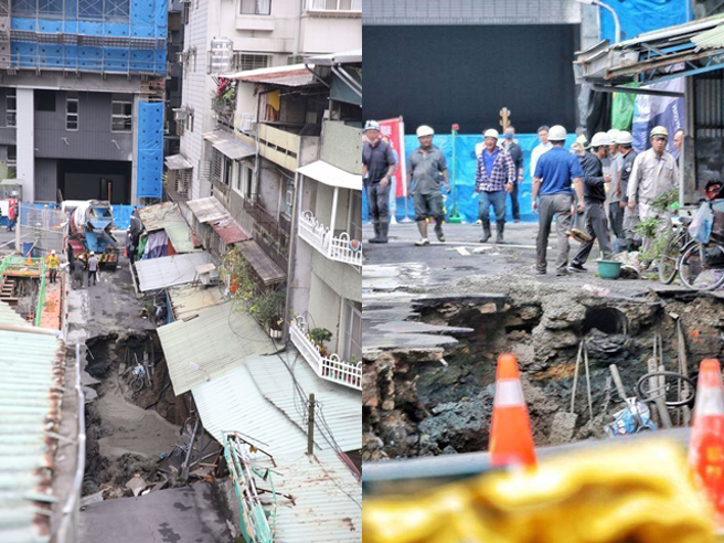 营造商「华熊营造」遭市府开罚9万；据了解华熊营造在台以创立近50年，101大楼、陶朱隐园、雪山隧道都是公司建案。（杜宜谙摄）