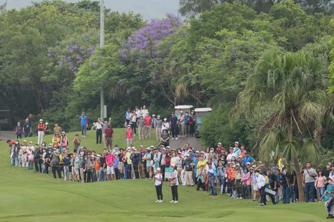 「2023中国信托女子公开赛－JLPGA巡迴特别锦标赛」今日进场观赛高达4986人次，3日合计8045人次进场观赛，创赛史新高。（中国信托银行提供）