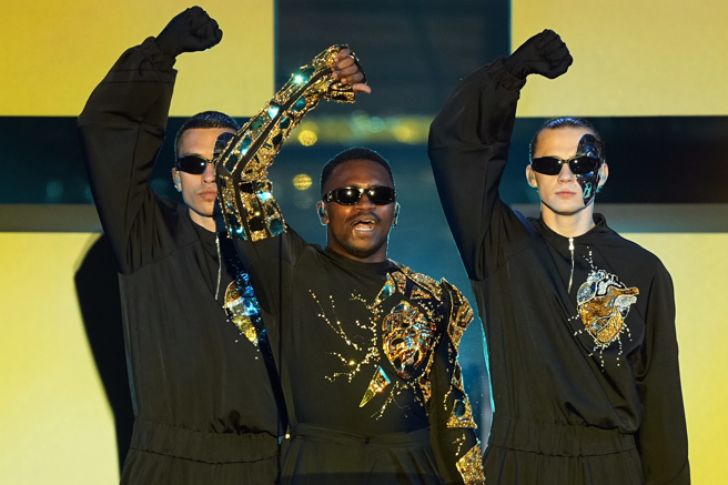 电子音乐双人组Tvorchi。（图／美联社）
