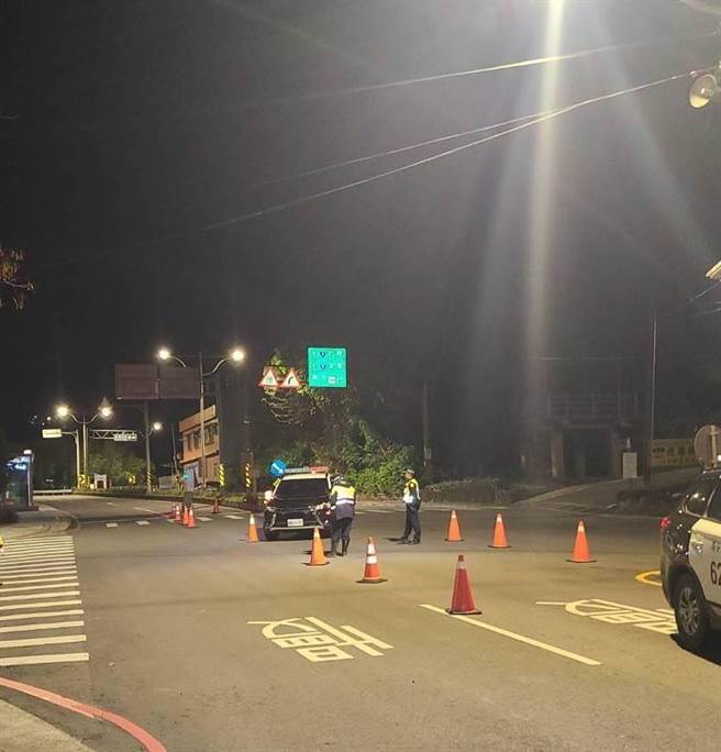 桃园市大溪警方联合环保局，加强取缔改造噪音车。(警方提供／吕筱蝉桃园传真)