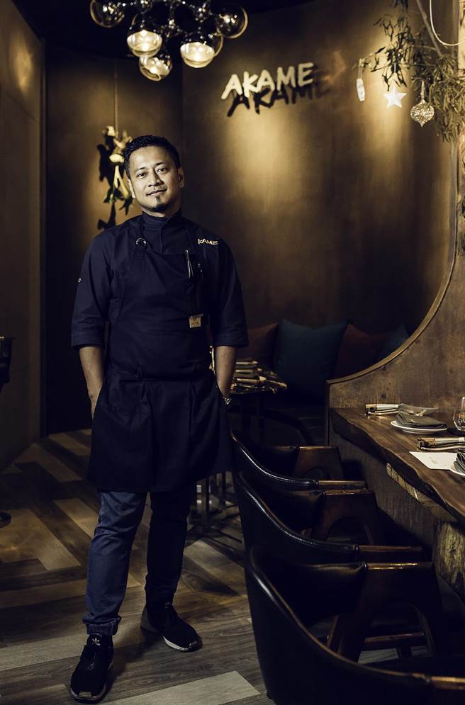 「诺亚方舟慈善爱心晚宴」主厨 Alex 彭天恩。（ AKAME提供）