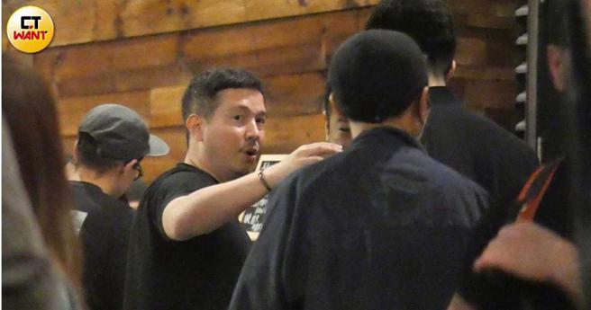 孙莹莹的前夫李仕凡也出现在场合。（图／本刊摄影组）