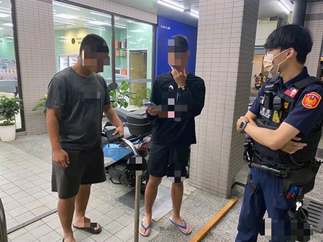 台南市20岁陈姓男子险遭网路援交诈骗报警处理。（读者提供／洪荣志台南传真）