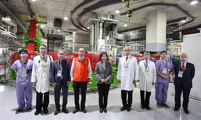 北荣重粒子癌症治疗中心今正式启用。（北荣提供）