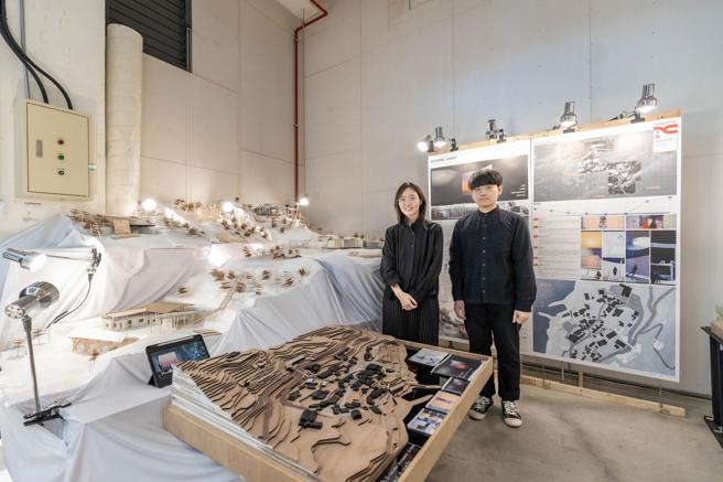 建筑与空间设计类良悦建筑最佳设计奖-正修科技大学建筑与室内设计系-刻划在日落下的桃花源(高雄市文化局提供)

