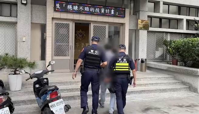 缺钱的陈嫌持械抢得1万500元，却触犯强盗重罪。（警方提供。许逸民／澎湖传真）