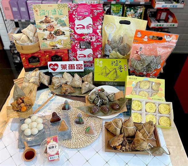 莱尔富抢攻端午食粽商机，即日起至6月16日推出《端午盛宴》预购专刊，引进逾十款全台人气热销、特色名粽商品吸客。（莱尔富提供）