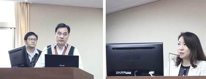 民进党立委罗美玲今日质询原民会主委夷将‧拔路儿。（罗美玲提供）