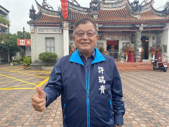 許瑞貴今年1月從台東縣政府建設處長退休，表態投入明年台東區域立委選舉。（蔡旻妤攝）