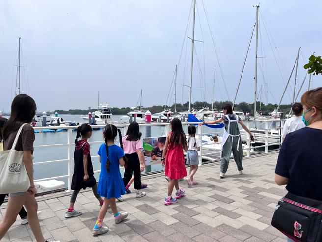 亚果海风童乐艺术节为该集团创立以来最大规模的儿童海洋艺术创作活动。(亚果游艇提供)
