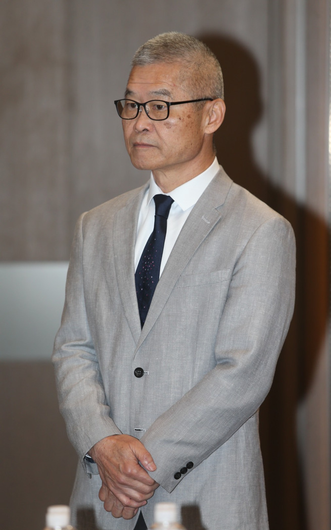 中职秘书长杨清珑。（陈怡诚摄）