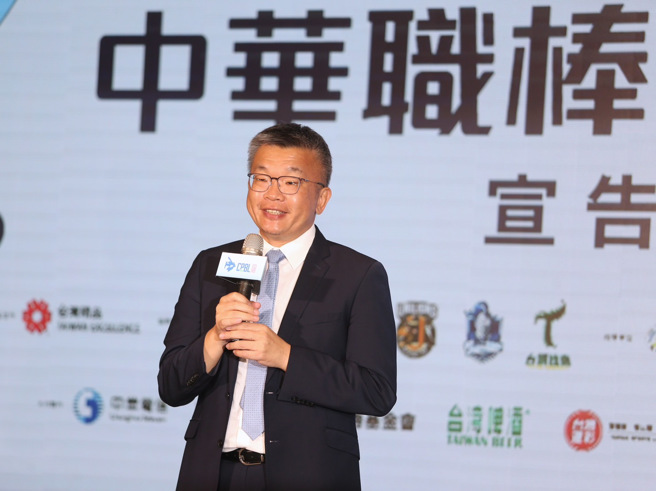 中职会长蔡其昌。（陈怡诚摄）