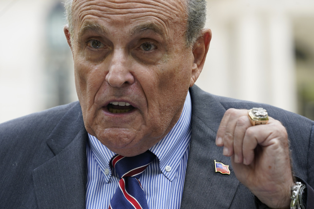 前纽约市市长朱利安尼（Rudy Giuliani）。（图／美联社）(photo:ChinaTimes)