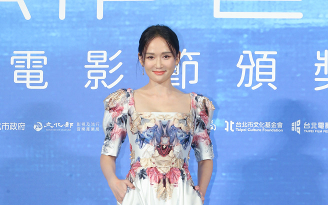 陈乔恩参加陆综时挑战金髮造型。（图／中时资料照）