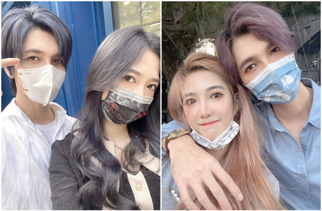 两性作家口罩男与妻子乐儿协议离婚中。（图／口罩男脸书）