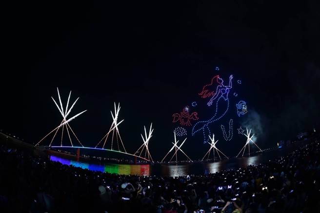 小美人鱼爱丽儿，呼应澎湖的海岛旅游氛围。（澎湖县政府提供。许逸民／澎湖传真）