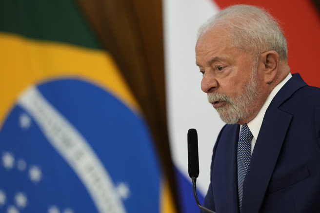 巴西总统鲁拉应邀参加19至21日在日本广岛举行的七大工业国集团峰会。（图／美联社）
