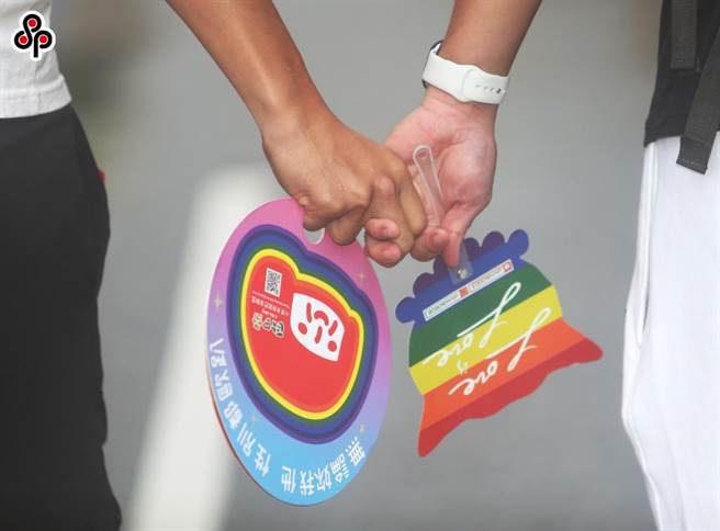 2019年5月24日台湾开放同性伴侣登记结婚。（报系资料照）