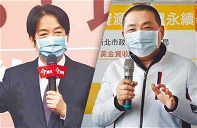 赖侯柯三人  总统最新民调出炉。资料照