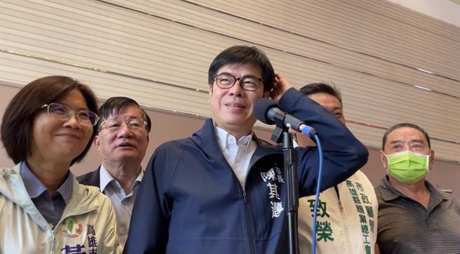 高雄市长陈其迈。（洪靖宜摄）