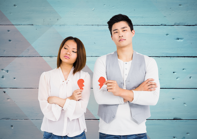 12星座男分手前都会有徵兆，例如狮子男会开始无视女友，处女男则是整理并归还女方的东西。(示意图/达志影像)