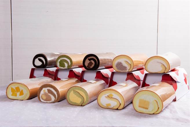 亚尼克10周年，推出10款人气口味生乳卷，即日起于门市消费满3300元或于官网团购满12件商品，即送原味生乳卷乙条。（亚尼克提供）