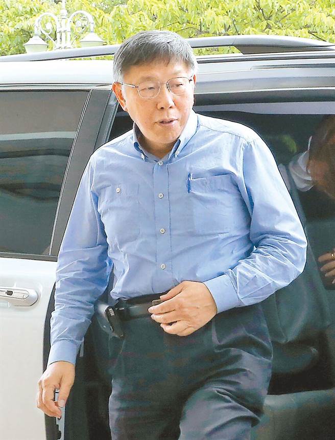 民眾党主席柯文哲。（本报资料照片）