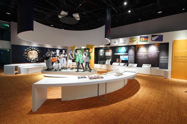 国立台湾史前文化博物馆再造完成开幕暨518国际博物馆日记者会16日举行，19日将于台东正式开幕。图为国立台湾史前文化博物馆南岛展厅。（史前馆提供）