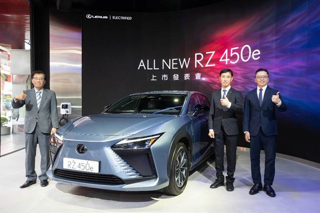 Lexus首台基于e-TNGA平台打造之电动车 – RZ 450e正式上市。（和泰车提供）