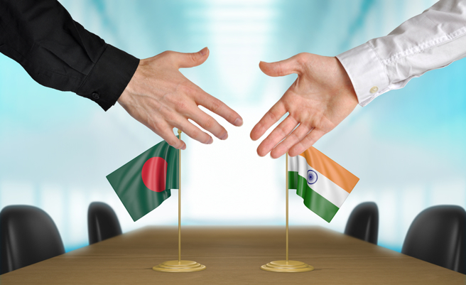 孟加拉和印度决定使用双方各自的货币，而不使用美元来进行贸易结算。（示意图 Shutter Stock）