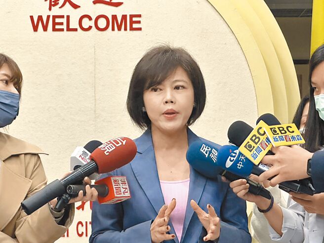 国民党台北市议员游淑慧参选北市士林、大同立委选战，对上民进党北市议员王世坚。（本报资料照片）