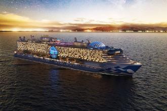 公主遊輪第二艘環球等級遊輪「星辰公主號」2025地中海航季首航