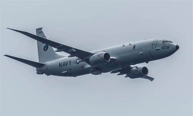 美国海军P-8A「海神」反潜巡逻机。（美国海军）