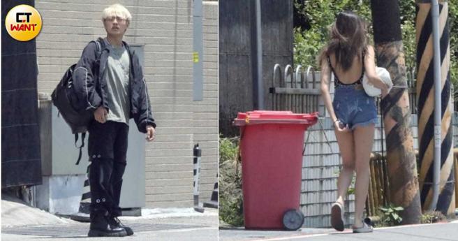 李承隆与艾莉儿及友人一同前往宜兰县包栋民宿，还到海水浴场戏水玩SUP。（图／本刊摄影组）