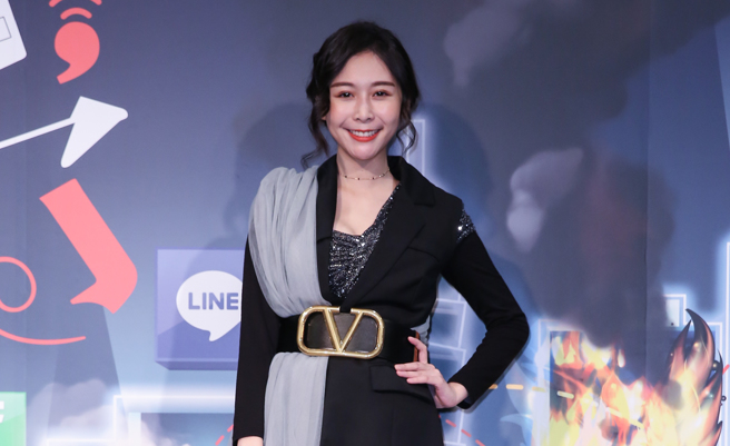 Albee在节目上分享自己勇敢追爱的经验。（图／中时资料照）