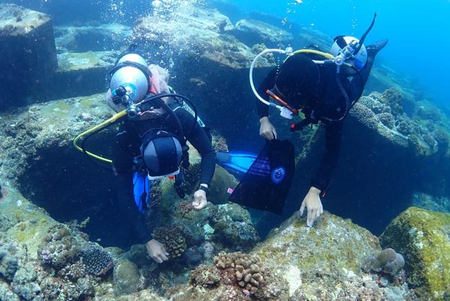 亲近海洋之余，同时也要维护海洋环境，海保署特别以洁净海洋活动为国家海洋日活动揭开序幕(海洋保护署提供)

