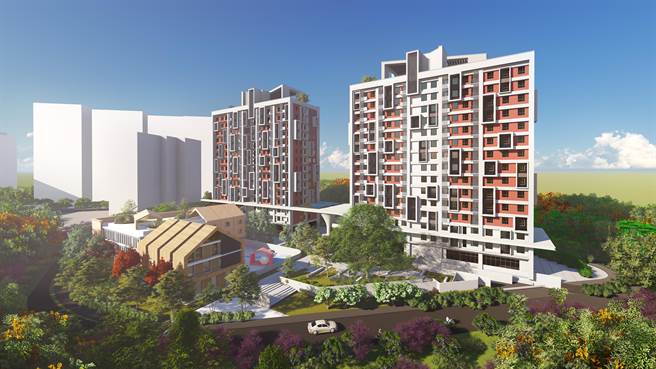 善捷段基地方案模拟图。(住发处提供／蔡依珍桃园传真)