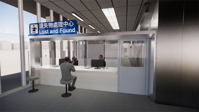 机捷遗失物处理中心5月29日将搬家，于A11坑口站继续服务。（桃捷提供／蔡明亘桃园传真）