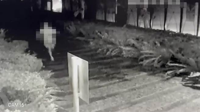 夏嫌袭胸后逃离现场。（民眾提供）