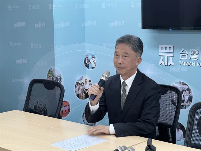 民眾党秘书长周台竹。（杨亚璇摄）