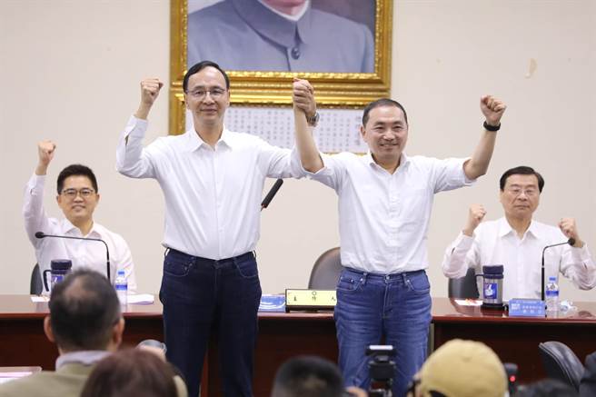 国民党今天正式提名2024年的总统候选人侯友宜。（摘自凌涛脸书）