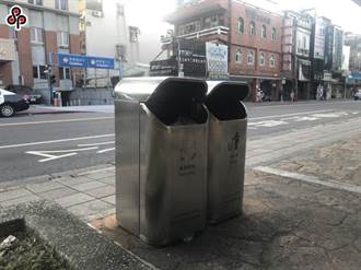 議員批北市人行道垃圾桶設置政策 環保局這樣回應