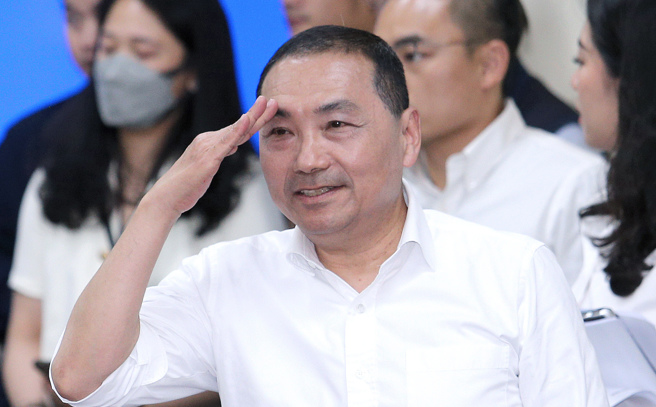 国民党中常会徵召新北市长侯友宜参选2024总统。（资料照,黄世麒摄）