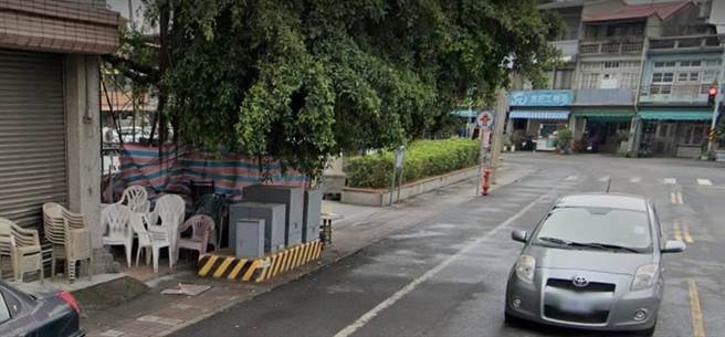 人行道常见电箱及各种管线设施，影响行人通行，南市府工务局盘点列管，逐步改善。（台南市政府工务局提供／曹婷婷台南传真）