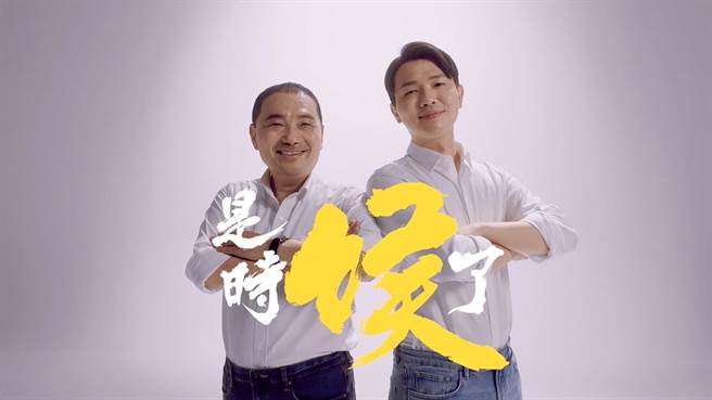 新北市民进党团今开记者会反对新北市长侯友宜参选总统，市议员吕家恺表示，放眼民进党的歷史，落跑、带职参选的状况比比皆是，总统参选人赖清德正是佼佼者，市议员江怡臻也说，绿营又要开始杯葛拒审明年预算，无非是希望让新北各项施政窒碍难行，妨碍市民过好日子。（吕家恺提供）