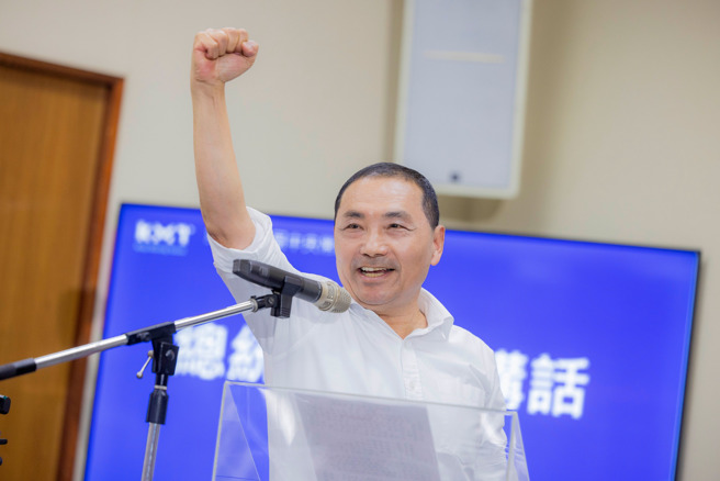 国民党确定徵召新北市长侯友宜挑战2024大位。（图取自侯友宜脸书）