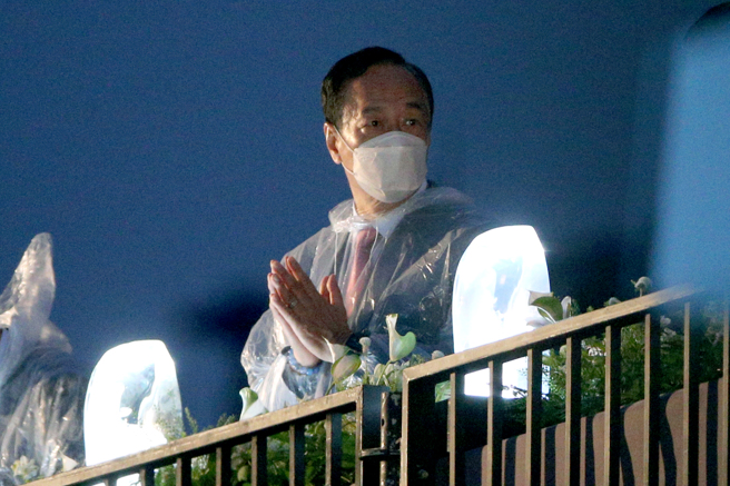 鸿海创办人郭台铭。（资料照,黄世麒摄）